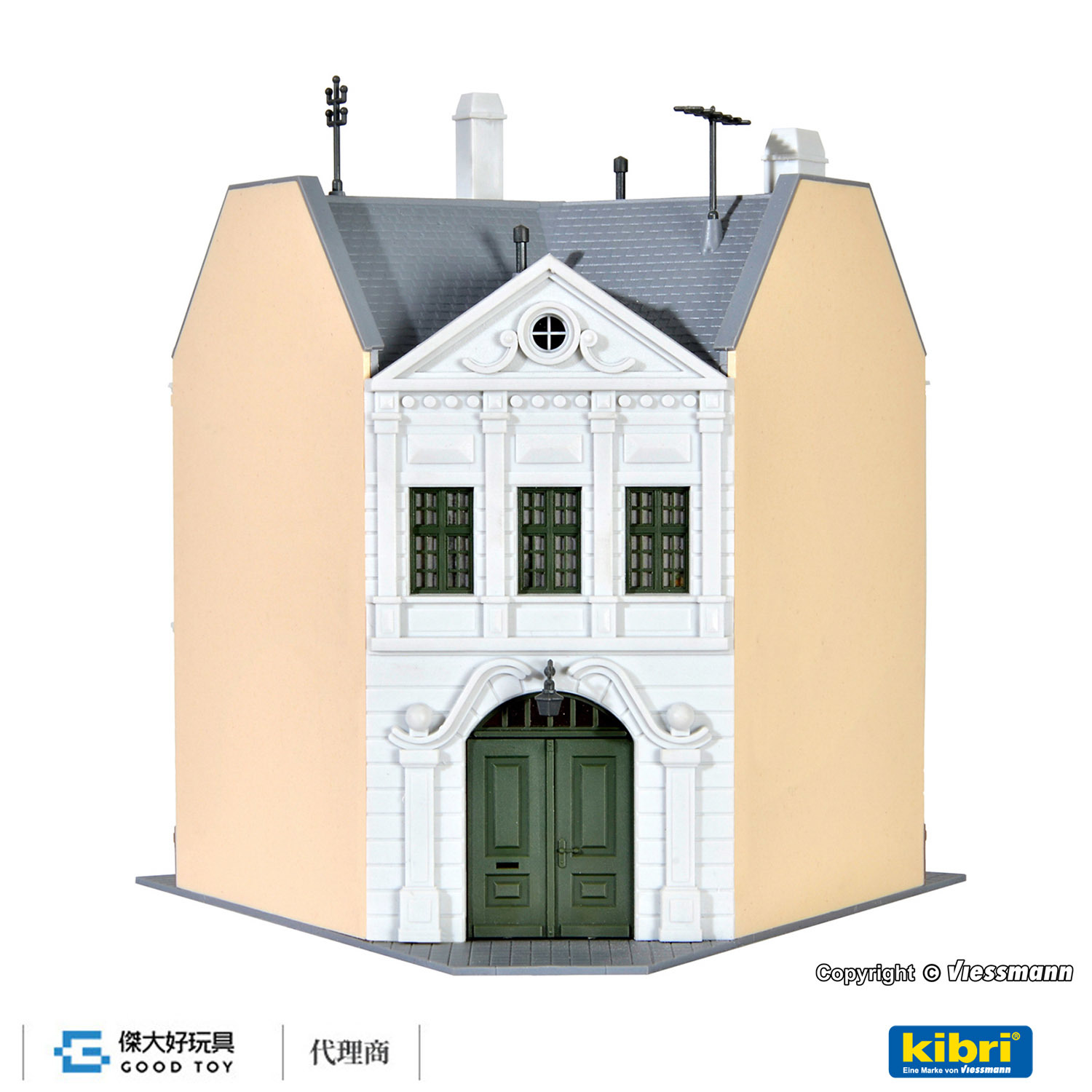 Kibri 38387 (HO) Schillerplatz 席勒廣場上的住宅