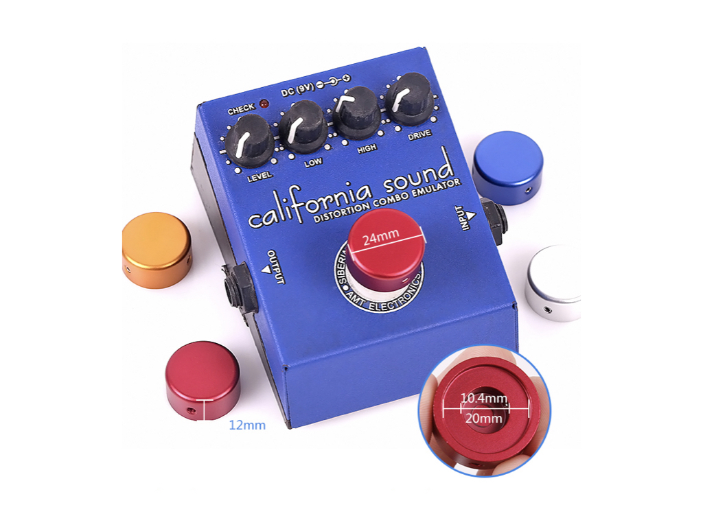 效果器踩釘帽 鋁合金 Pedal Topper 適用於各式效果器踩釘 好踩赤腳也不痛 共5色