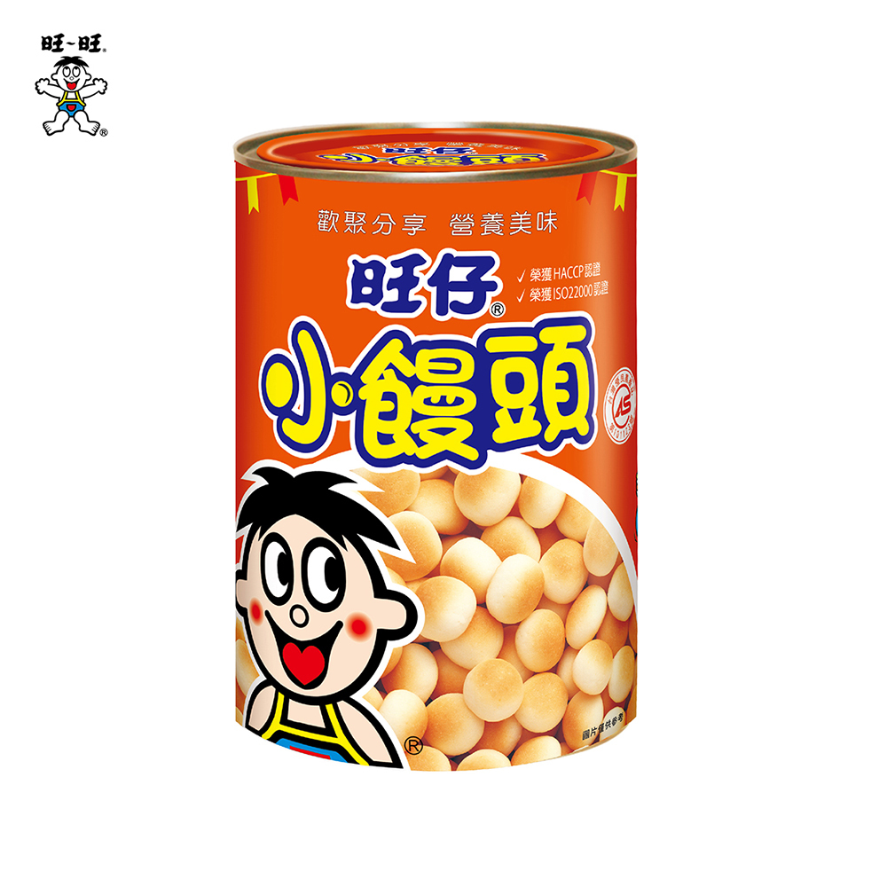 【旺仔小饅頭＆牛奶明星組】旺仔小饅頭 媽媽罐 經典原味*1罐 & 旺仔牛奶*6入