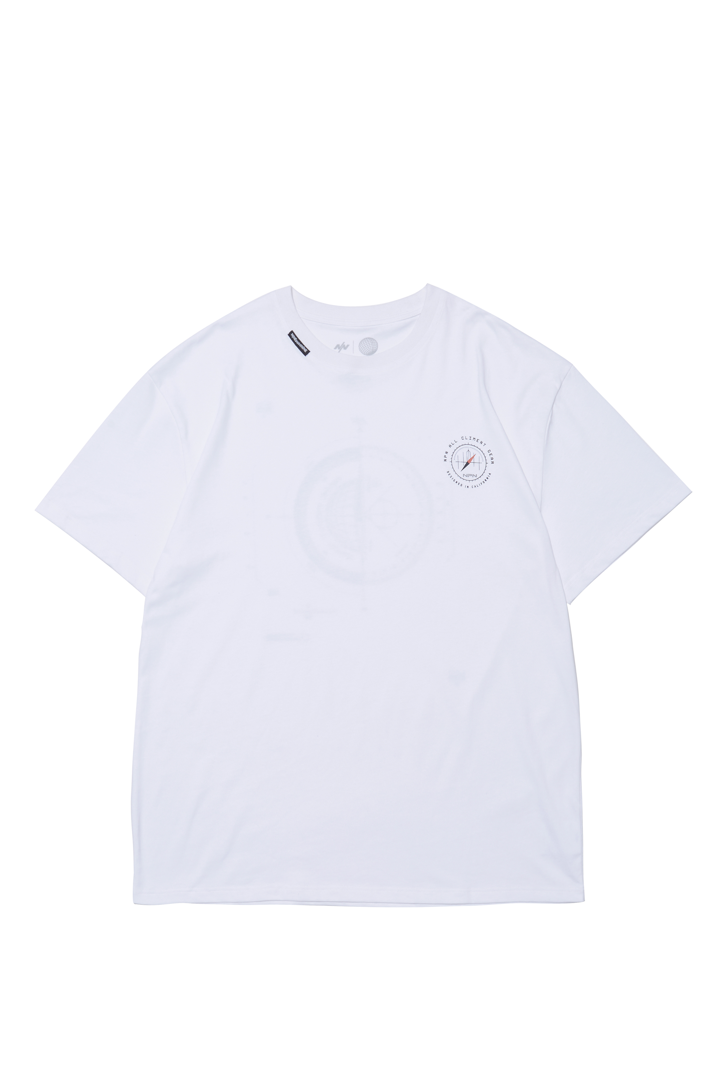 [現貨] NINE POINT DIRECTION NINE TEE "WHITE"