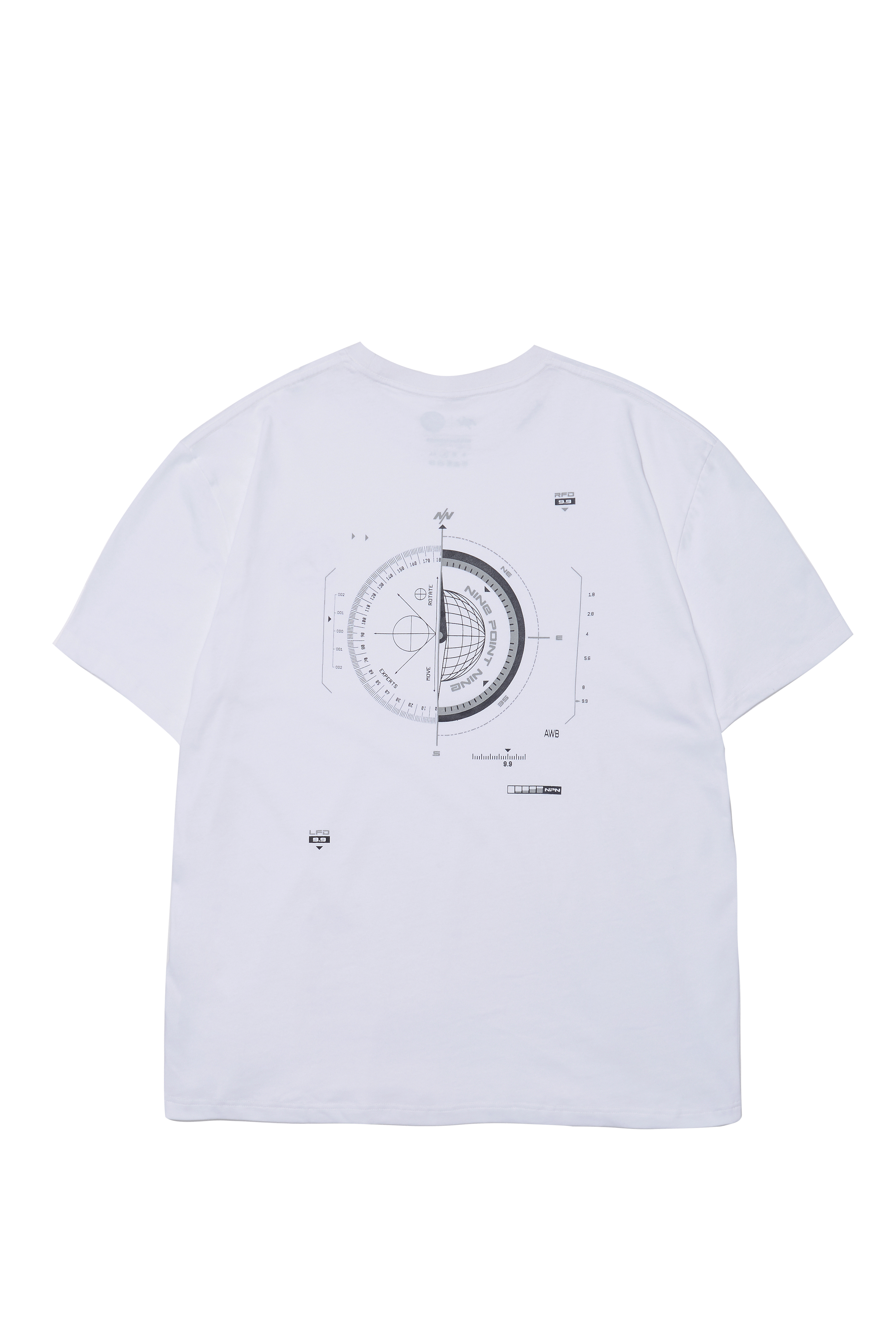 [現貨] NINE POINT DIRECTION NINE TEE "WHITE"