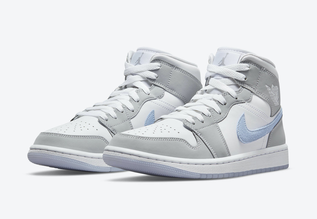 -(A5c)-W NIKE AIR JORDAN 1 MID 小DIOR 中筒冰底 - BQ6472 105