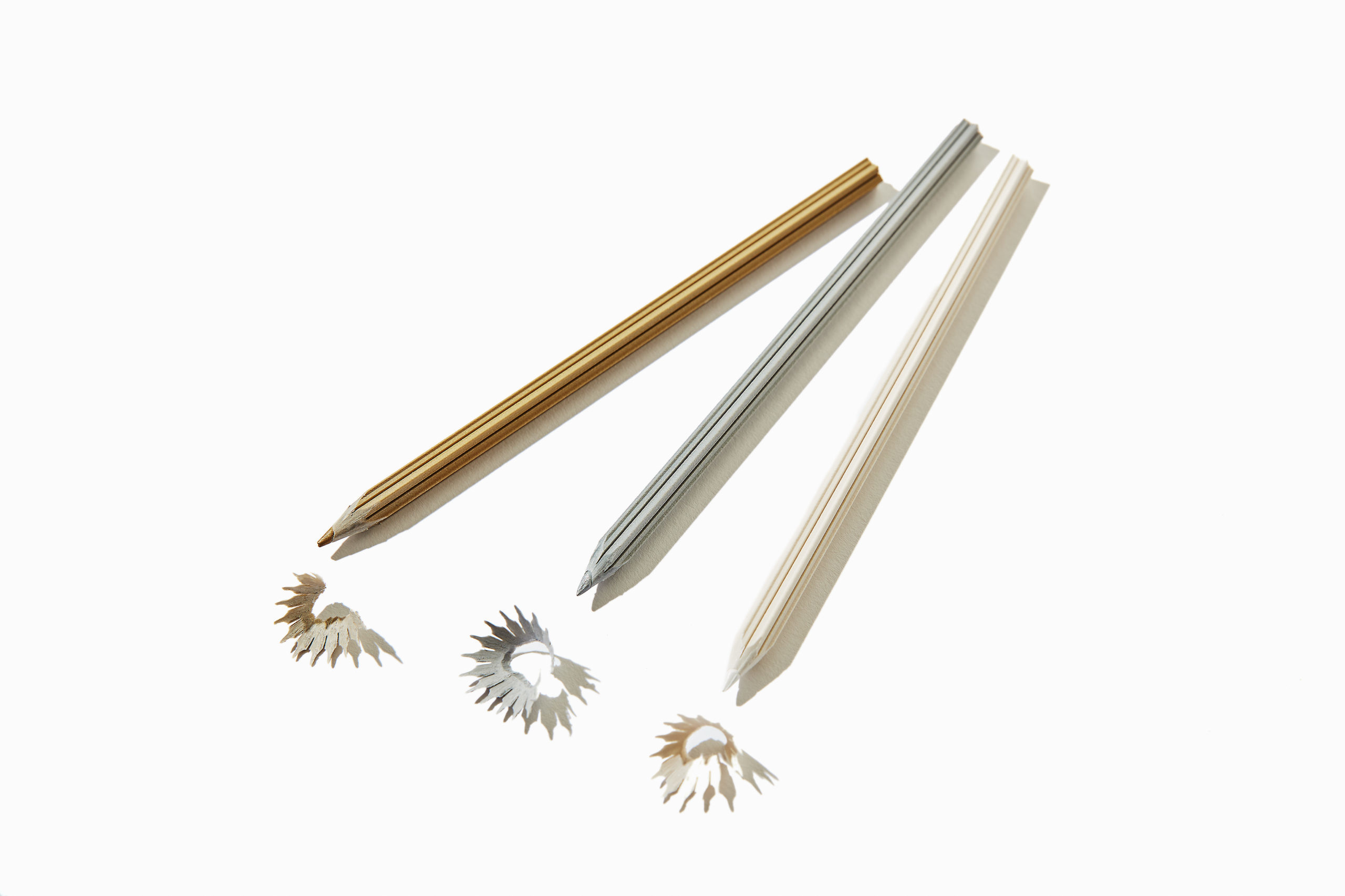 TRINUS 雪色鉛筆（附削鉛筆器） 單支組