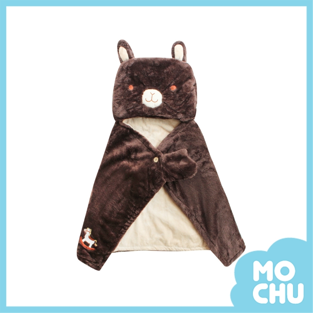 咖啡熊熊秋冬披肩