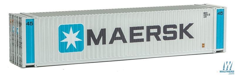 SceneMaster 949-8556 HO規 MAERSK 45呎 貨櫃.銀藍