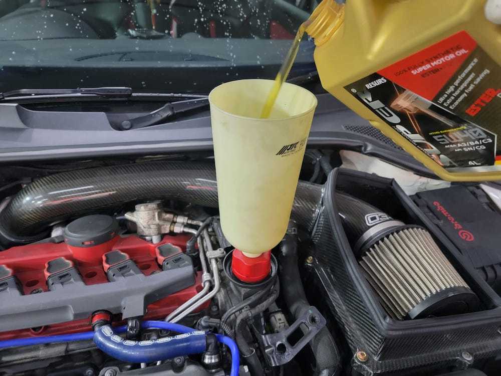 奧迪 Audi TT RS Super Nano ESTER plus 5w40 換油 機油