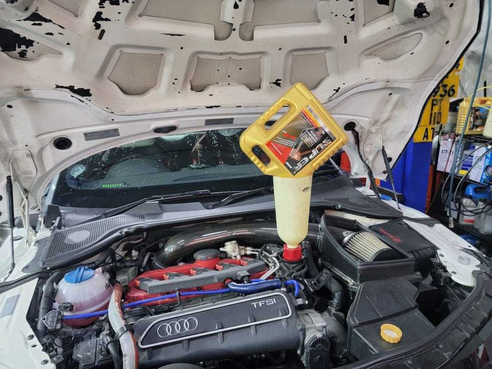 奧迪 Audi TT RS Super Nano ester plus 5w40 火炭 浚車汽車 換油 機油
