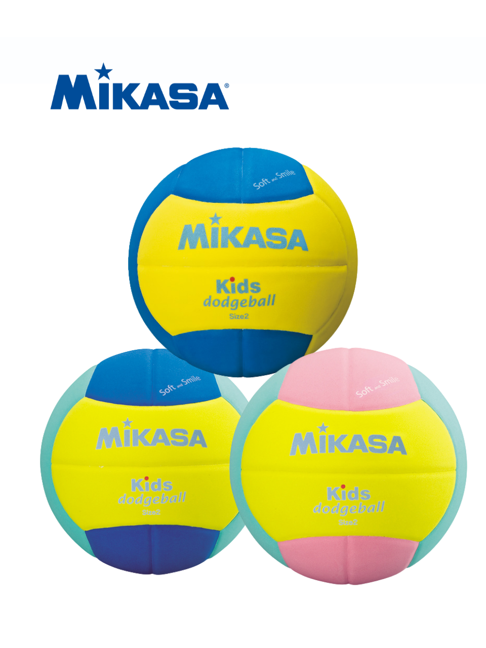 日本直送 Mikasa Kids Dodgeball 兒童閃避球 2號球 SD20