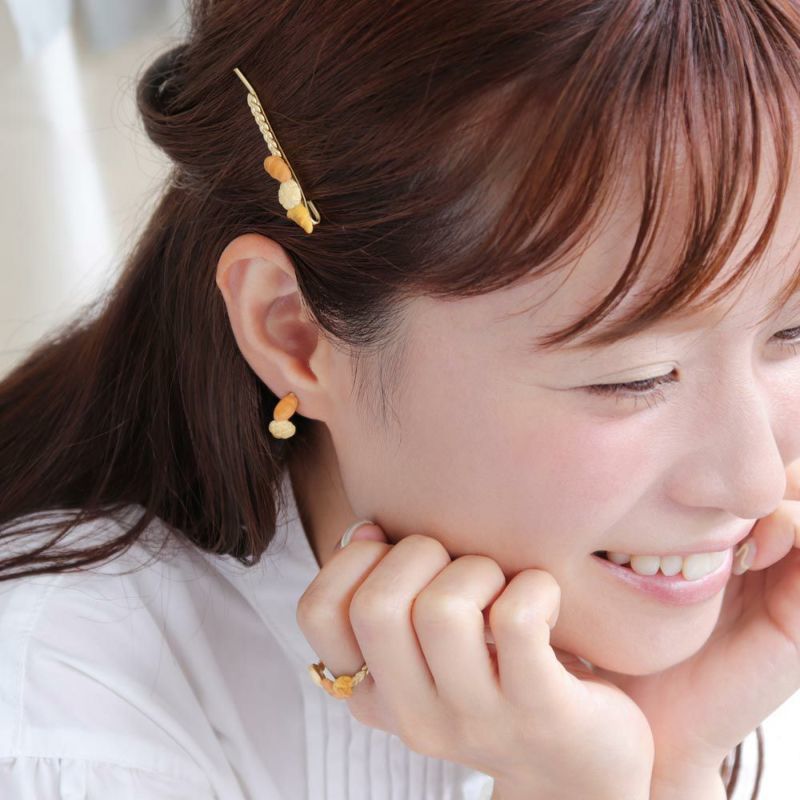 Ayatorie  烤麵包耳環/戒指/髮夾