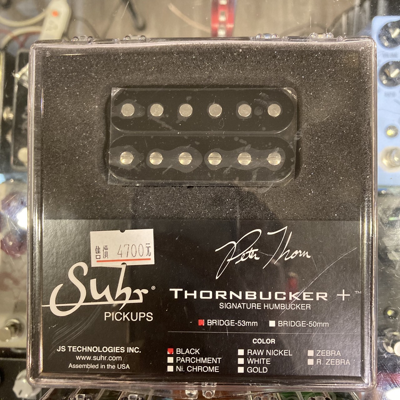 Suhr 拾音器 Thornbucker+ Pickups PeterThorn 53mm 公司貨【宛伶樂器】