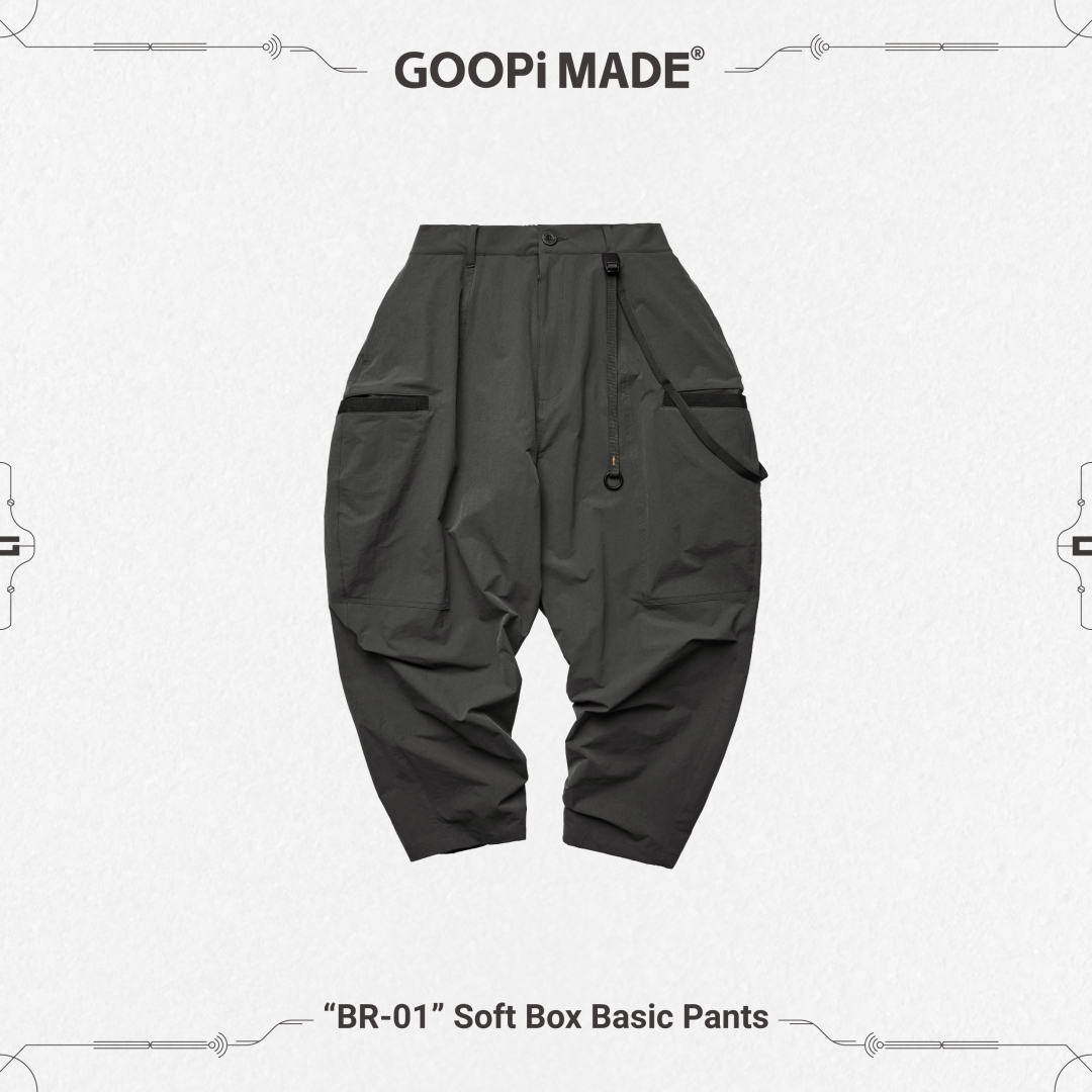 GOOPiMADE® 21 S/S “BR-01” Soft Box Basic Pants - Bathya