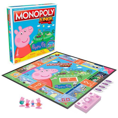 MONOPOLY JUNIOR PEPPA PIG 中英對照版