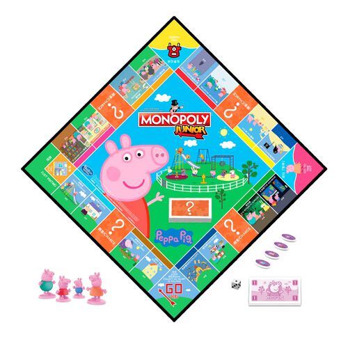MONOPOLY JUNIOR PEPPA PIG 中英對照版