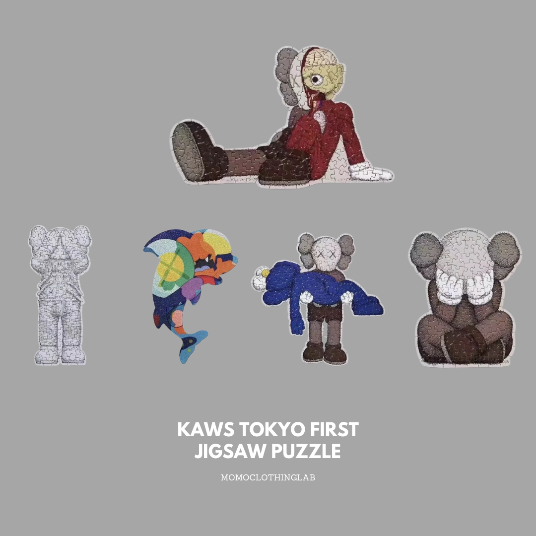 MEDICOM TOY - KAWS TOKYO FIRST カウズ パズル puzzle 5種セットの+