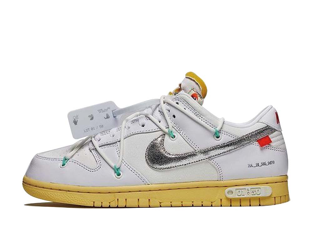 OFF-WHITE × NIKE DUNK LOW THE 50 