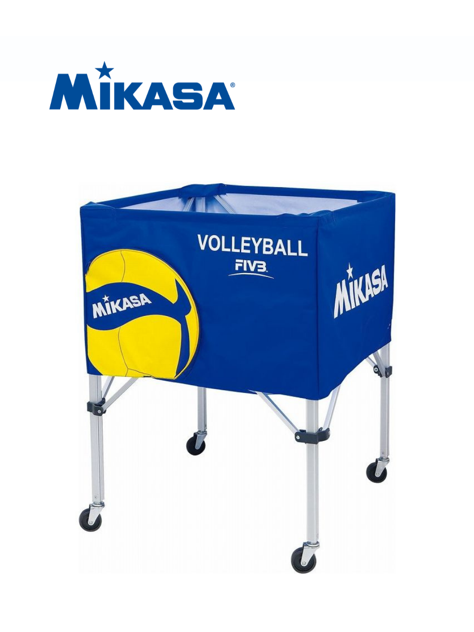 日本直送 Mikasa FIVB 排球球車套裝 (車框 + 球袋 + 收納袋)