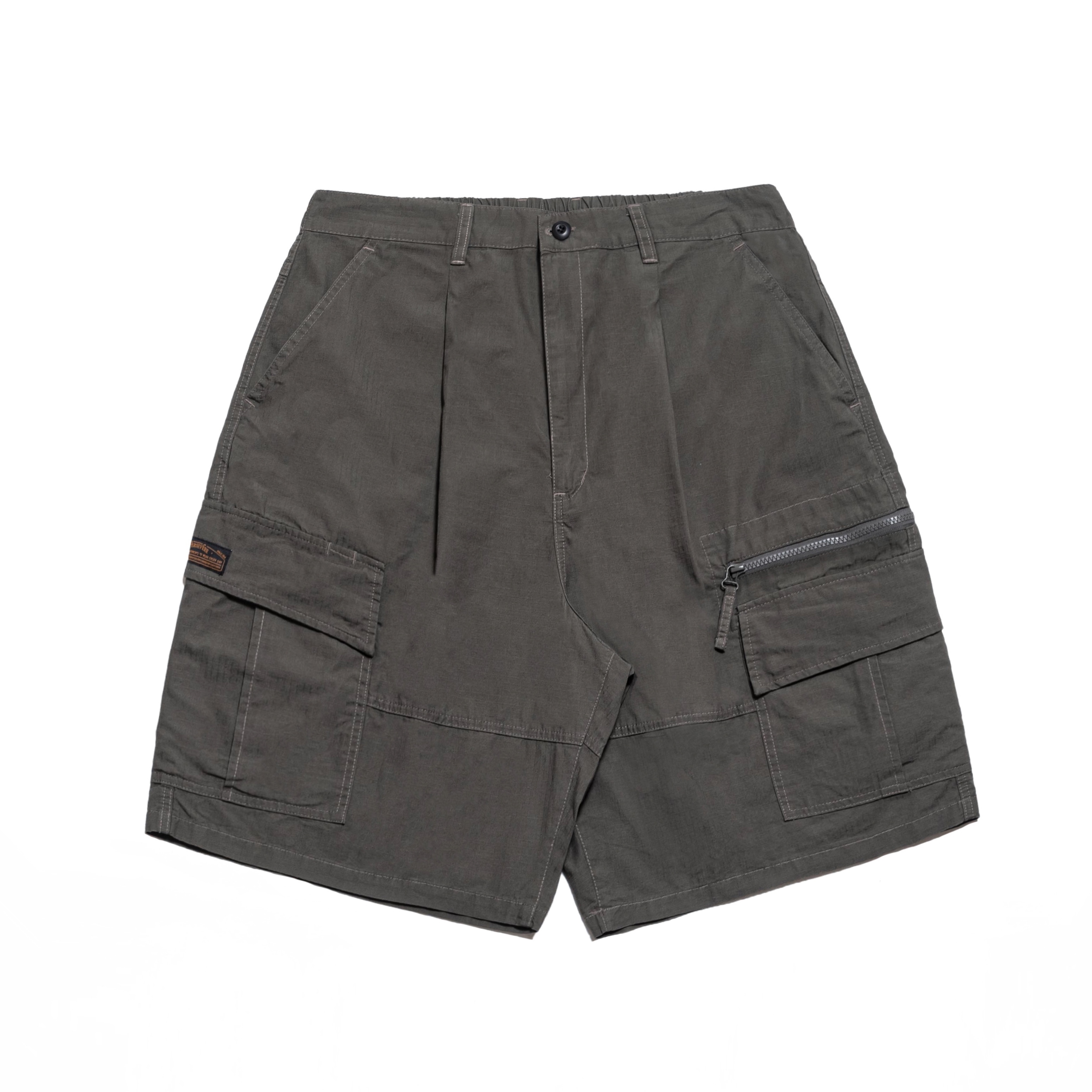 PERSEVERE RIPSTOP CARGO SHORTS - SMOKY GREY