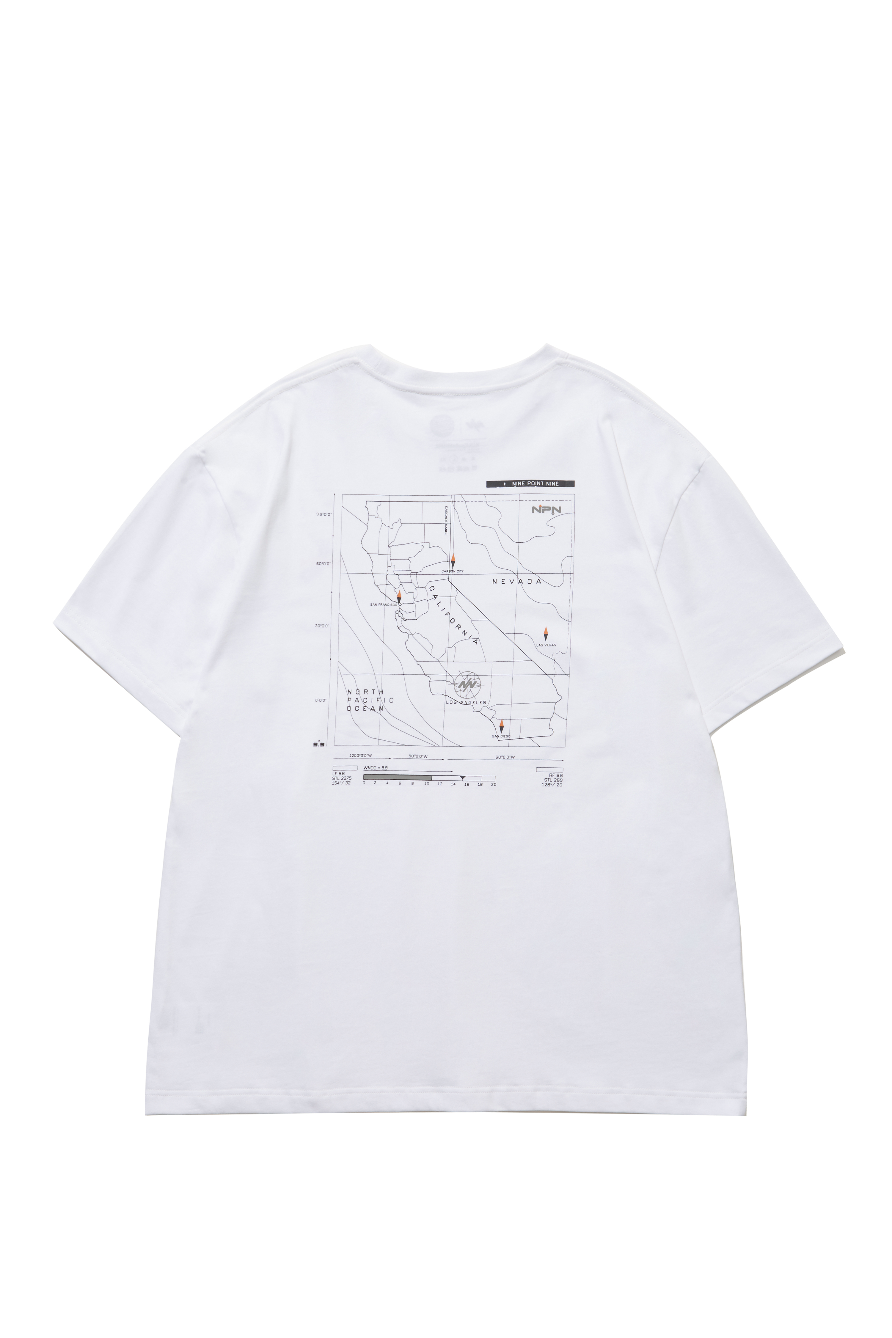 [現貨] NINE POINT NINE GLOBAL WARMING TEE "WHITE"