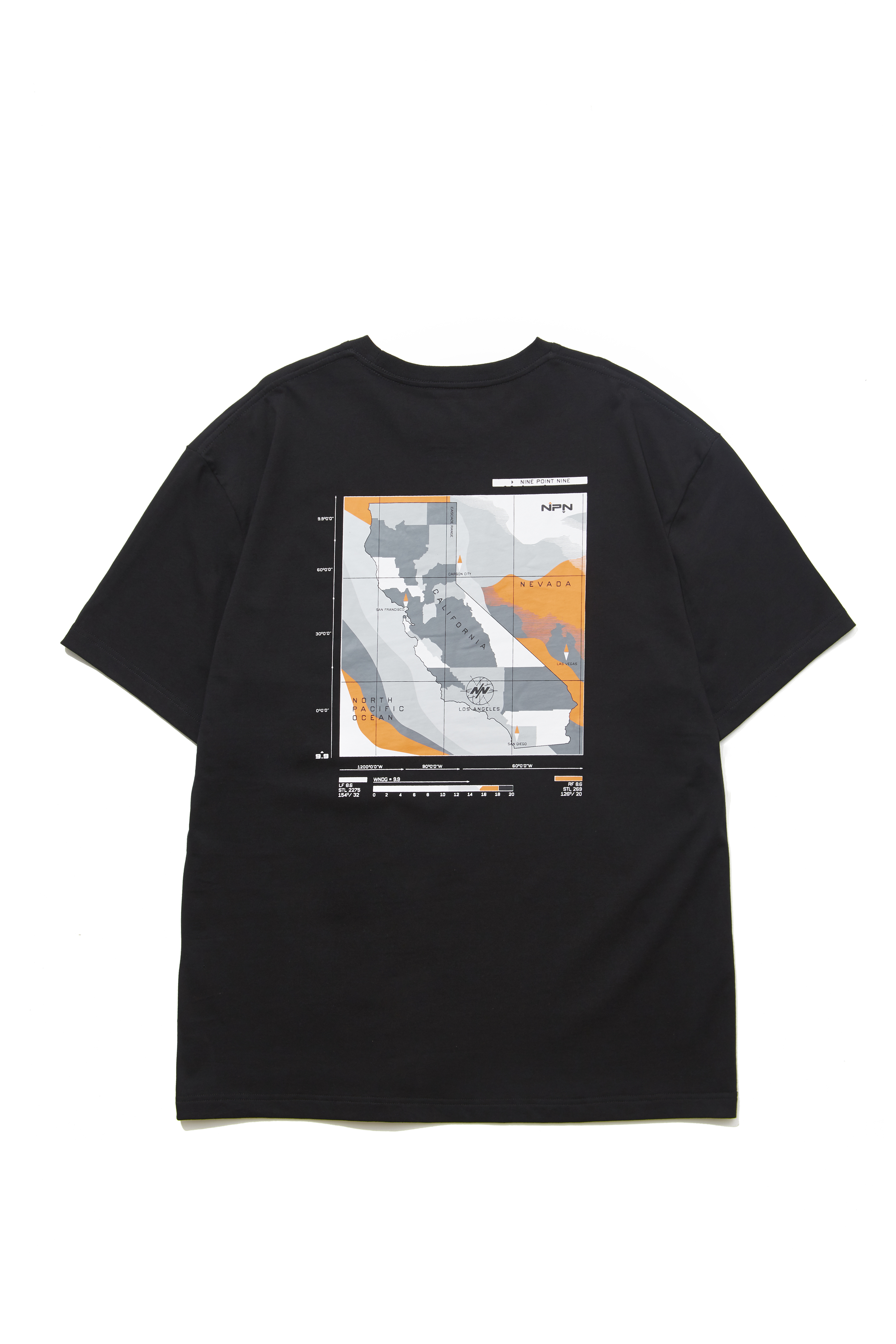 [現貨] NINE POINT NINE GLOBAL WARMING TEE "BLACK"