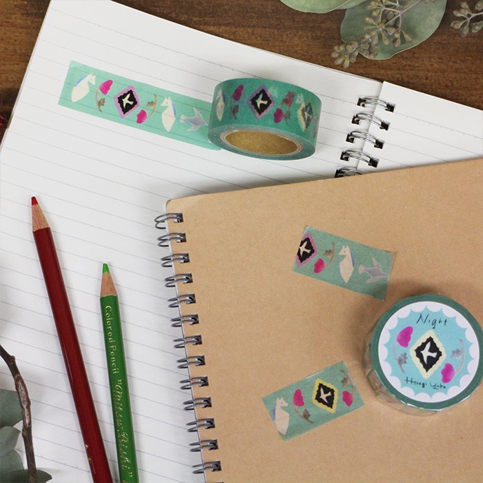 柊有花 Night 和紙膠帶 日本表現社