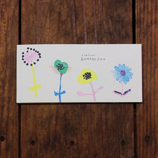 Subikiawa:花朵 和紙一筆箋 日本表現社