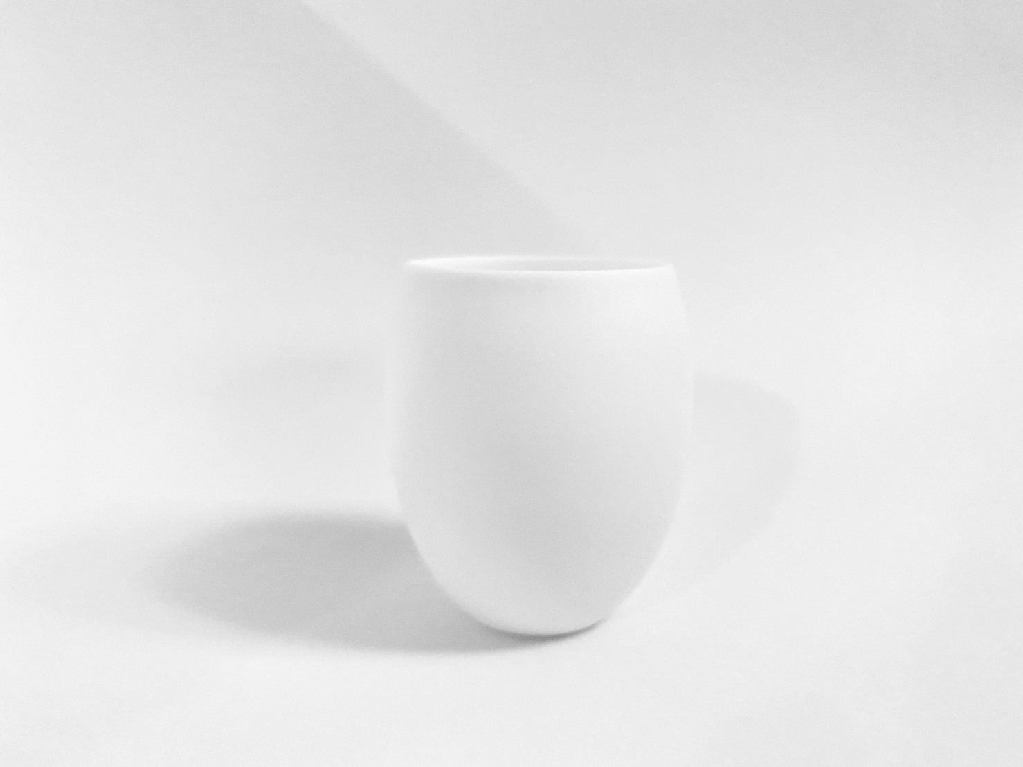 やま平窯 蛋殼迷你杯(白)