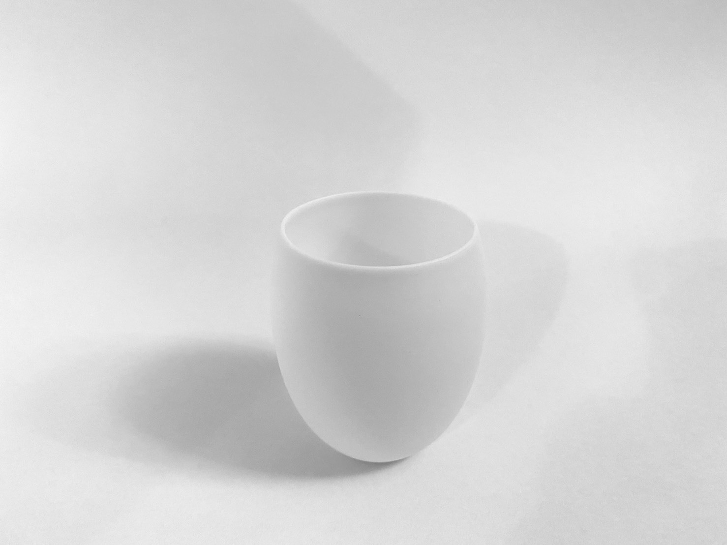 やま平窯 蛋殼迷你杯(白)