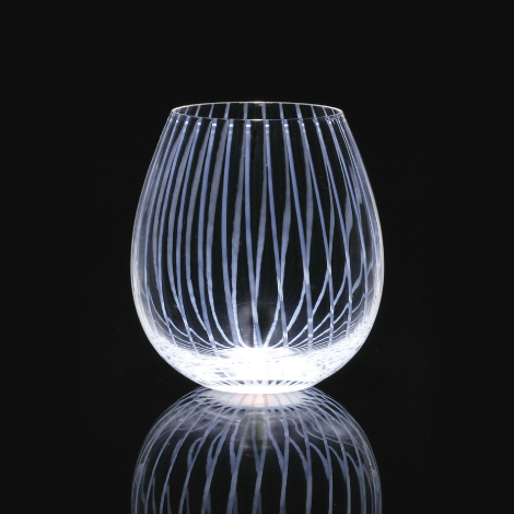 廣田硝子 大正浪漫 花蕾杯 十草