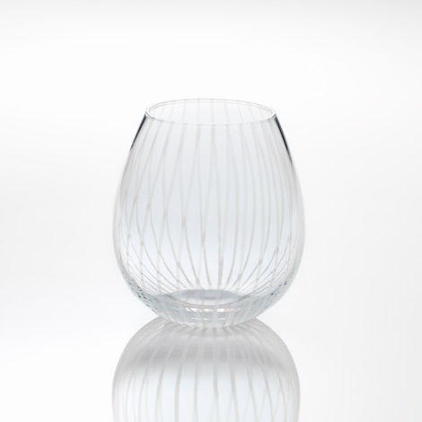 廣田硝子 大正浪漫 花蕾杯 十草