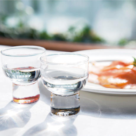 天野漆器 石垣酒杯(黑/鑲貝)