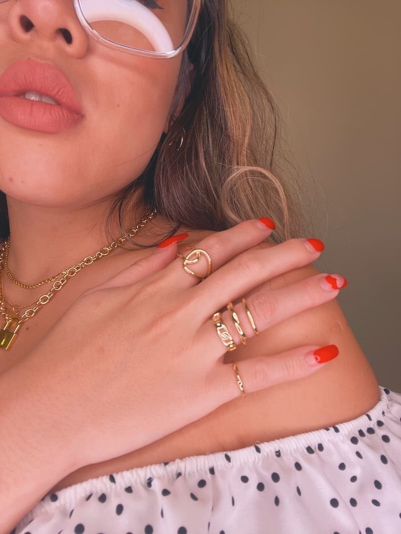 歐美金屬造型戒指5套組