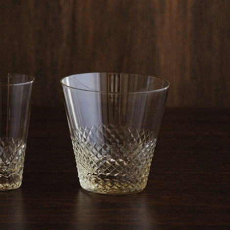 廣田硝子10盎司綾復古玻璃杯(古代色)