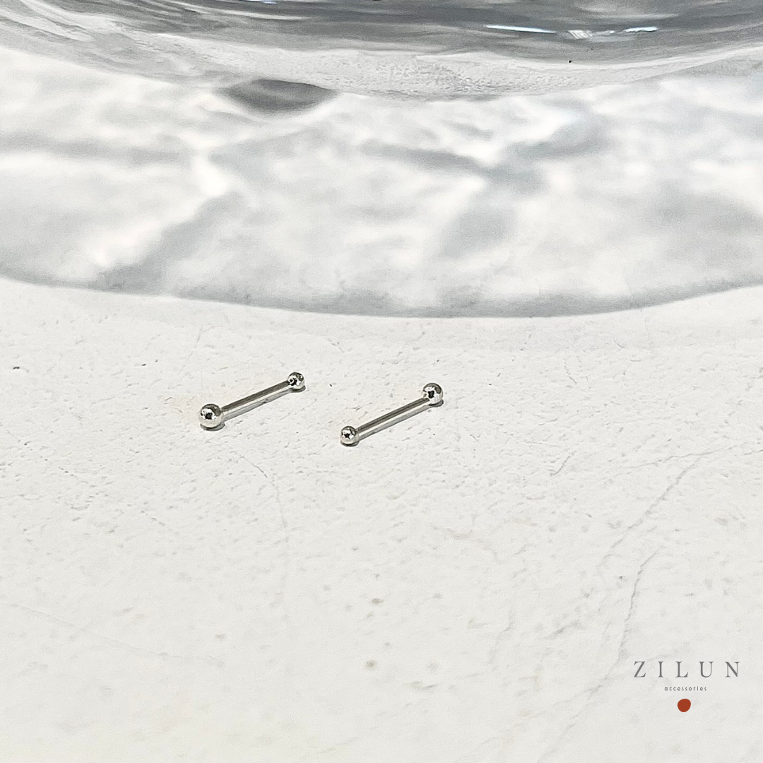 | 簡約 | 超迷你小火柴 • 養耳棒 • 純銀耳針 • 925silver