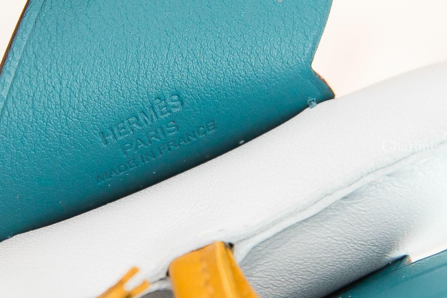 Hermès Rodeo MM Pegase 霧藜藍/芝麻黃/博斯普魯斯綠中型飛馬吊飾-Charline Boutique 精品代購