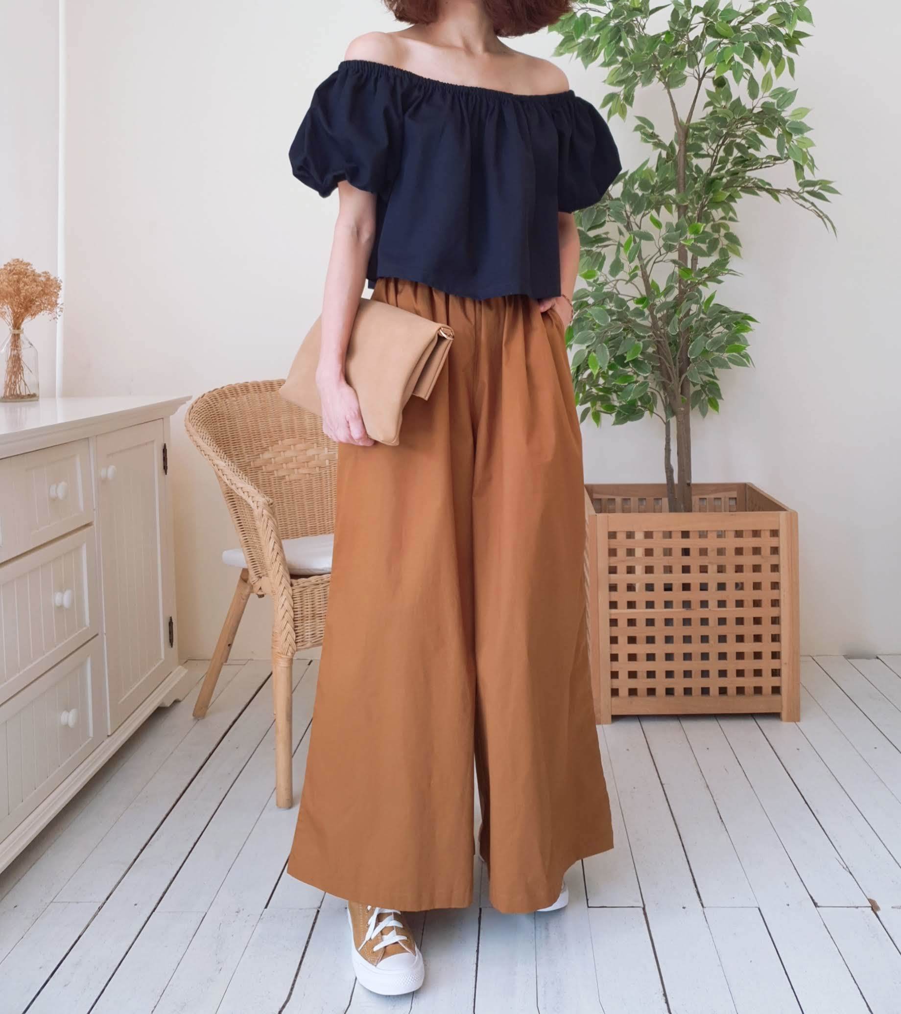 OFF SHOULDER RUFFLES BLOUSE