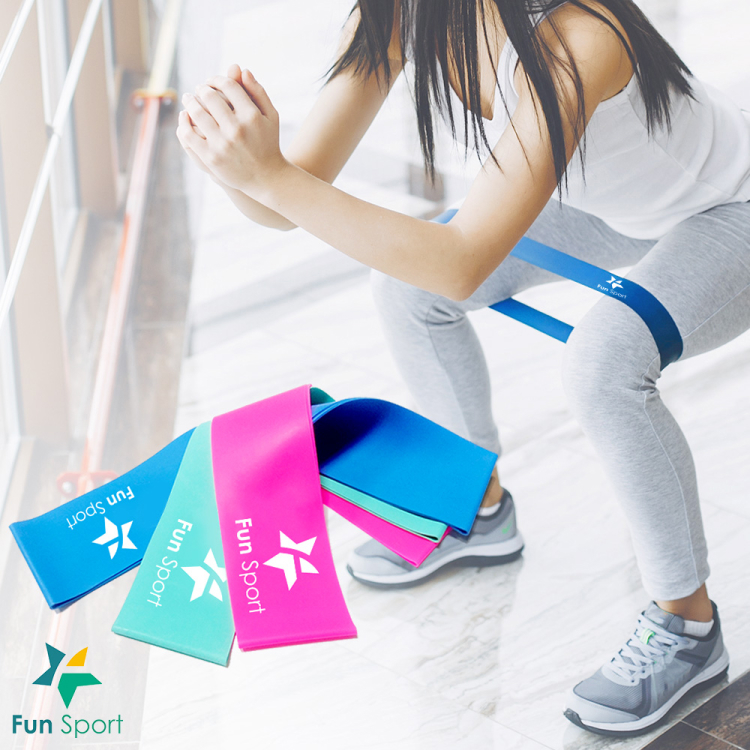 【Fun Sport】樂訓環彈力拉帶 3力道組