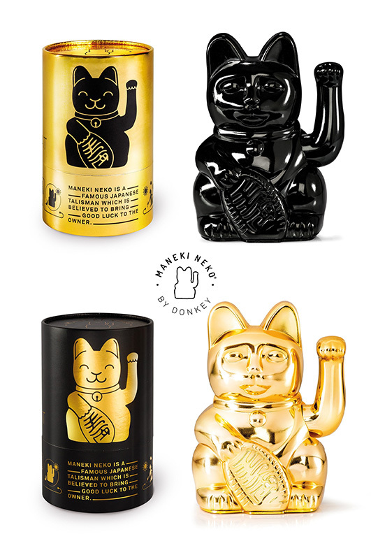 德國品牌DONKEY 幸運祈福 特別版 亮面招財貓