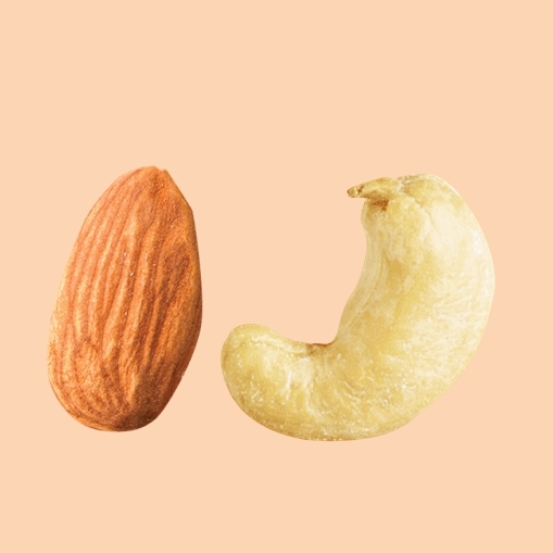 混搭:杏仁果+腰果