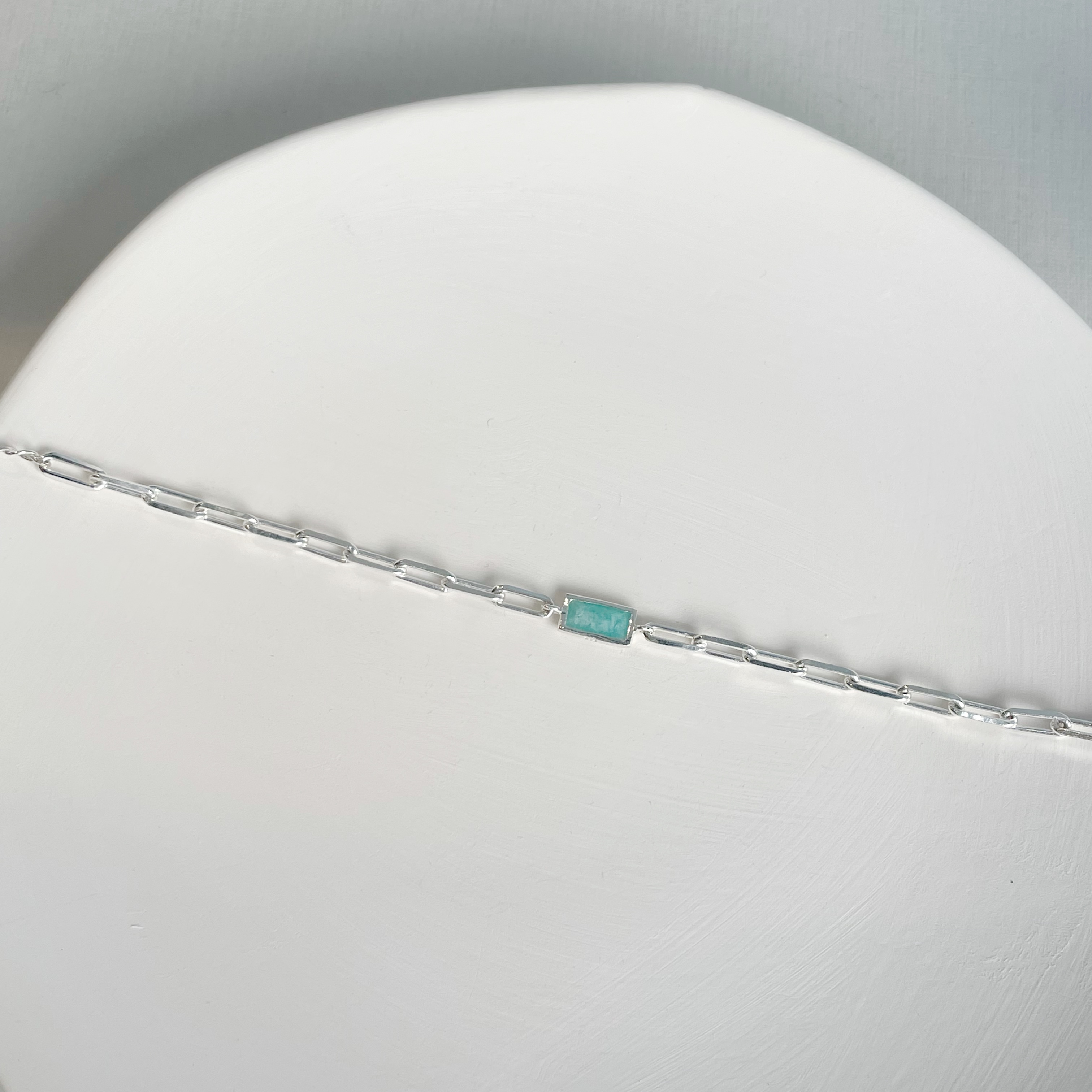 Heavy Long Box長方天河石手鏈