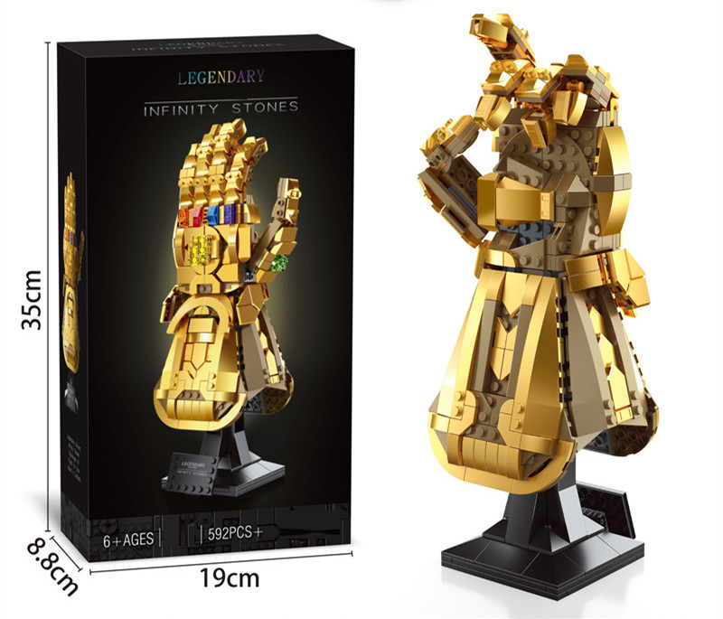 Infinity Gauntlet Marvel Super Heroes Fit Lego NO BOX NA2011