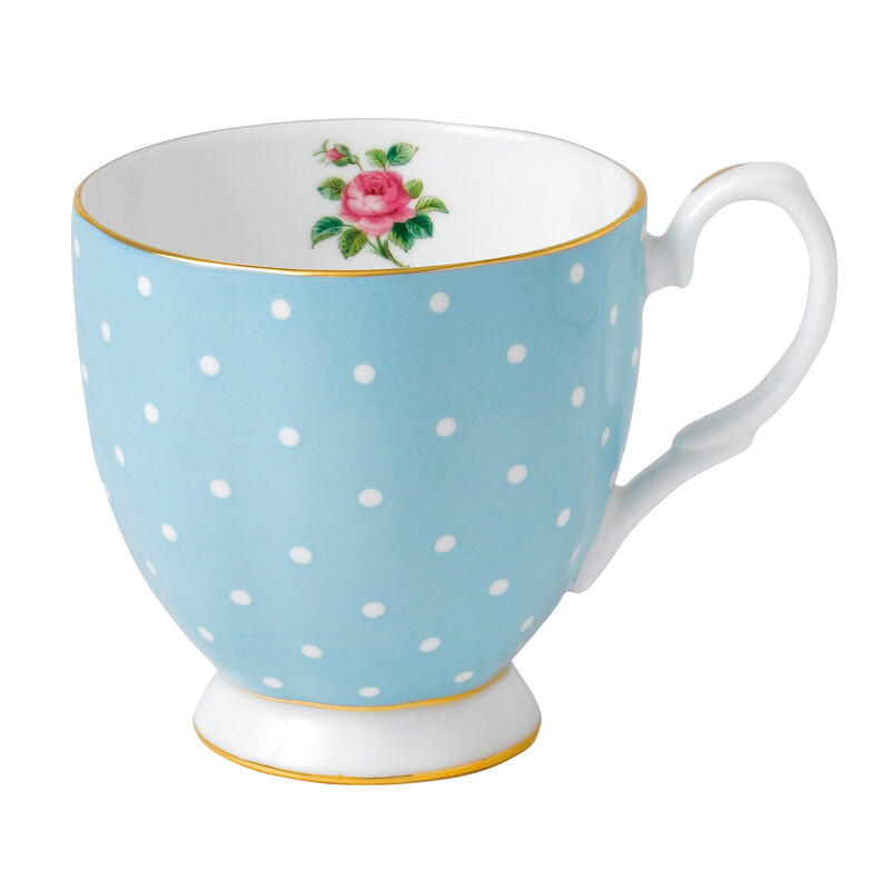 Royal Albert Polka Blue Mug