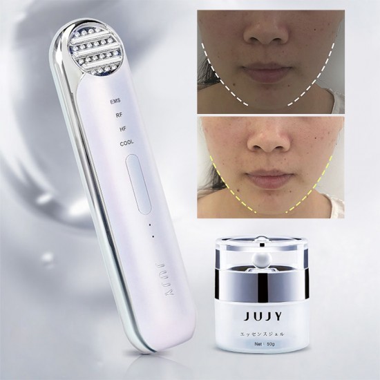 官配凝膠-緊塑柔膚精華【日本JUJY嫩膚儀(專用)】日本紀芝JUJY【正品】✔撫褪皺紋  ✔緊緻提拉 ✔冰肌鎖水 ✔立體線雕