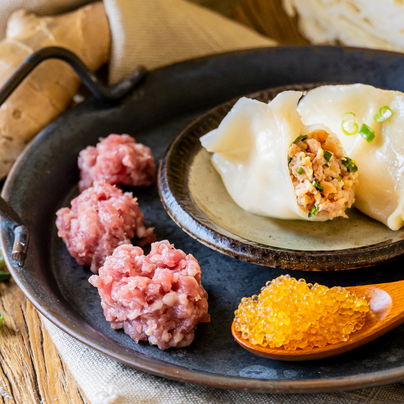 【海濤客】飛魚卵豬肉水餃