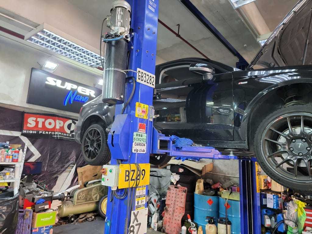 奧迪 Audi TT 黑色 black Super Nano 引擎修復劑 火炭 浚車汽車 換油 機油