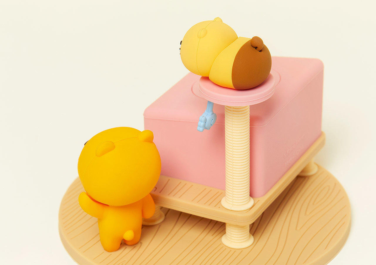 KAKAO FRIENDS  Apple Watch 充電放置座 萊恩 春植 Apeach