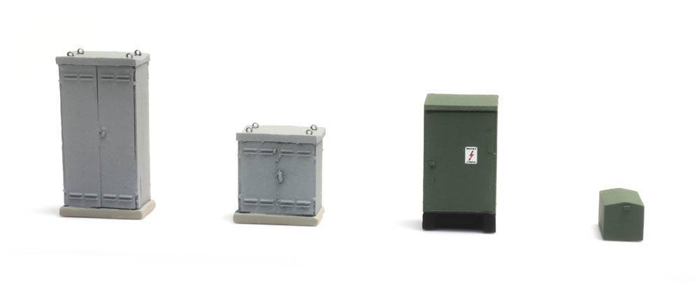 Artitec 387.374 HO規 NL Switchboxes railway crossing 變電箱