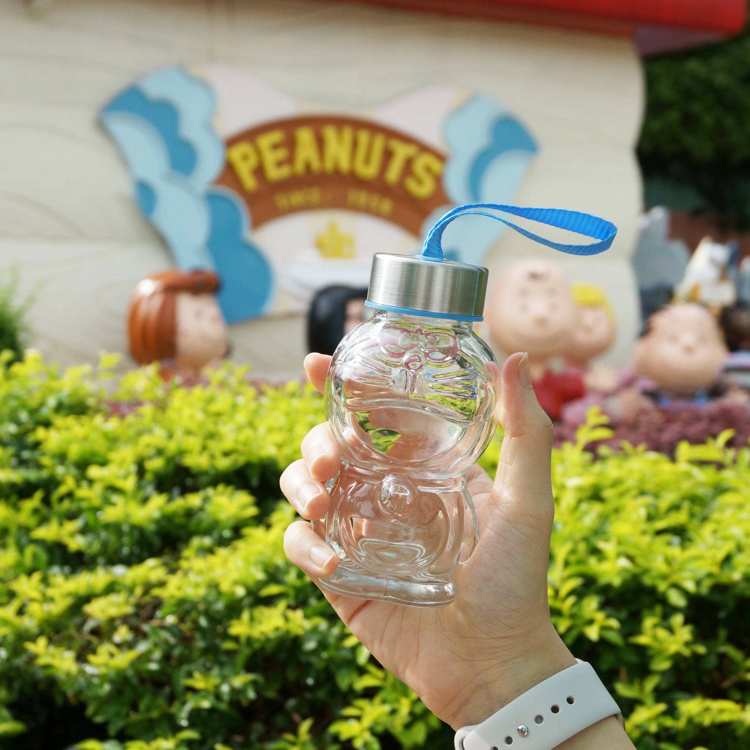 【台灣直送】Doraemon 哆啦A夢創意玻璃水瓶 (逢星期日截單後14-21個工作天發貨)