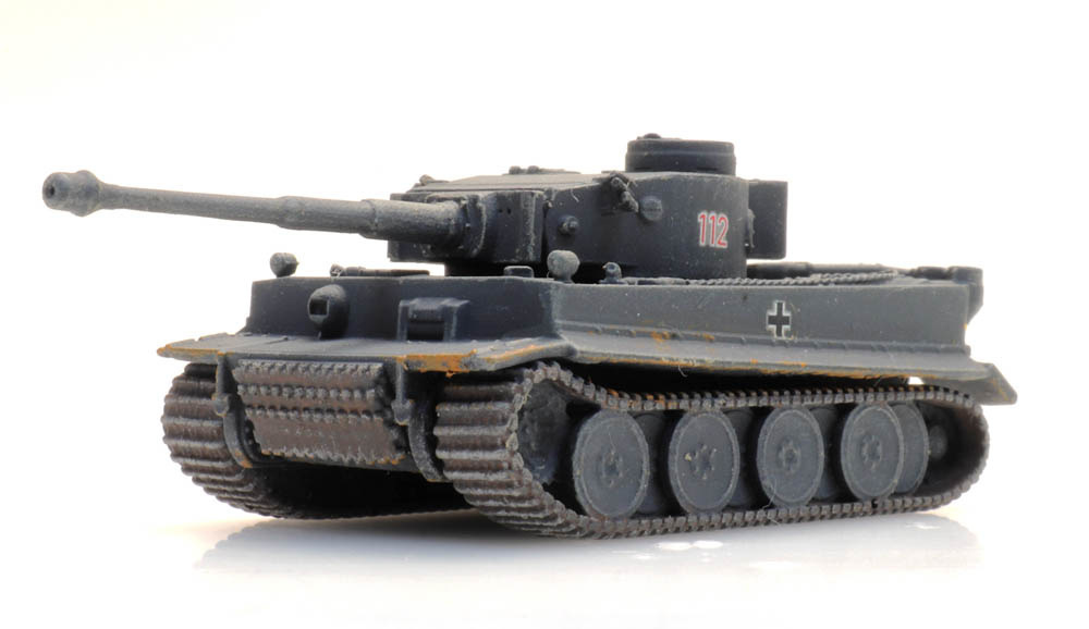 Artitec 6160093 N規 Tiger I grau Eisenbahntransport 虎式坦克 灰
