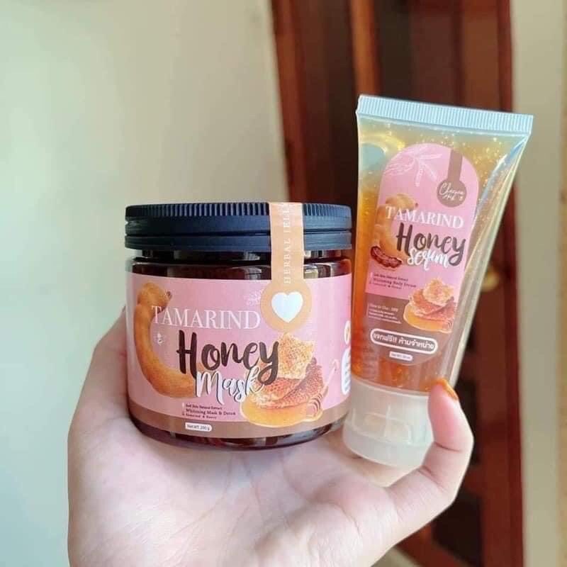 泰國 Tamarind 美白排毒羅望子蜂蜜去角質面膜及精華套裝 200g