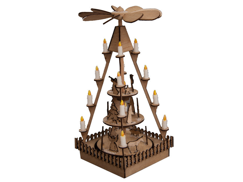 Noch 14395 HO Christmas Market Pyramid